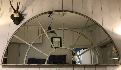 Iron Framed Mirror